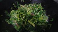 家常菜素炒菠菜