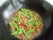 肉丝炒豆角