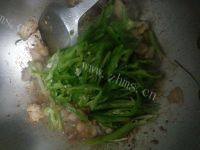 诱人的青椒炒五花肉