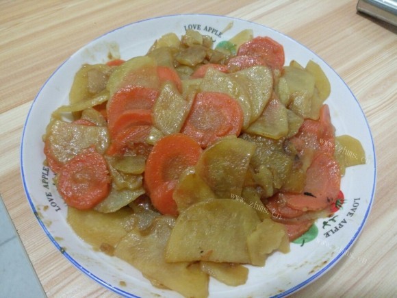 胡萝卜土豆片