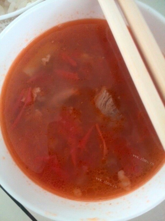 咸甜适中的番茄炖牛腩