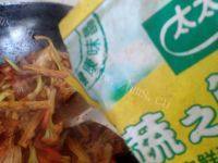 香辣花菜回锅肉做法图解12)