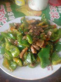 家常菜青椒炒肉