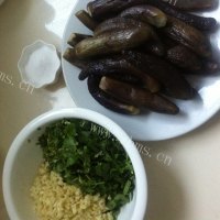 家常菜蒜茄子做法图解3)