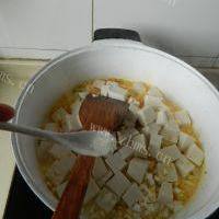 好吃的咸蛋烧豆腐的做法图解十