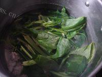 鲜香的菠菜肉丸汤做法图解5)