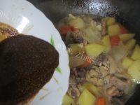 家常菜咖喱土豆鸡块做法图解8)