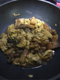 百叶结烧肉做法图解12)