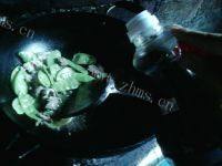 家常菜肉片炒扁豆