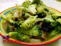 香喷喷的西兰花炒肉
