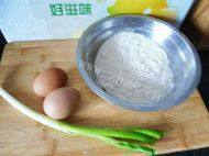 鸡蛋面糊饼做法图解1)