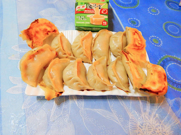 白菜猪肉煎饺
