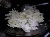 白菜炒豆腐自制做法图解5)