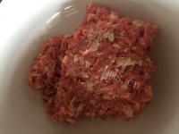 自制羊肉馅饼做法图解3)