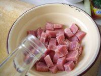秀色可餐的菠萝咕老肉做法图解5)