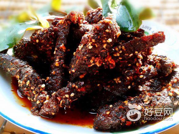 麻辣牛肉干