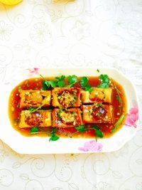 地道的客家酿豆腐做法图解10)