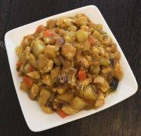 家常菜咖喱鸡丁