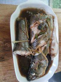 美味的清蒸鲈鱼