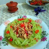 好吃的莴笋肉丝做法图解9)