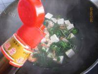 家常菜荠菜豆腐汤做法图解9)