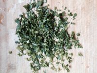 美味的干贝鸡肉粥做法图解3)
