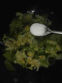 家常菜油菜炒鸡蛋做法图解7)