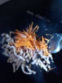 家常菜海带炒肉丝做法图解7)