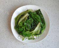 家常的蚝油生菜做法图解3)