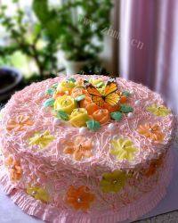 蝶恋花生日蛋糕做法图解9)