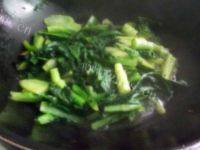 家常菜豉香油麦菜做法图解5)