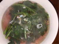 苋菜汤做法图解6)