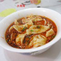 自己做的白萝卜馅饺子