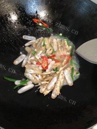 美味的香辣蛏子做法图解7)