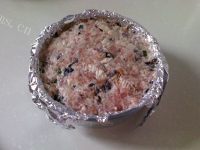 五味俱全的豆腐蒸肉做法图解7)