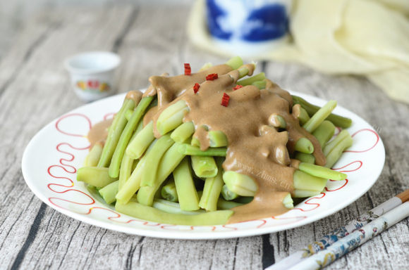 五味俱全的麻酱豆角