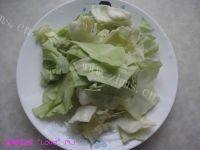 家常菜茄汁包菜做法图解2)