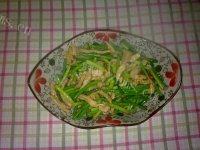 蒜苔肉丝（简单版）