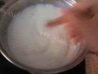 美味的蓝莓双皮奶做法图解6)