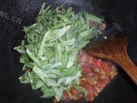 家常菜扁豆肉丝做法图解6)
