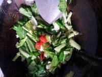 家常菜清炒小油菜做法图解5)