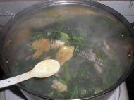 好喝的青菜蛋饺汤做法图解9)