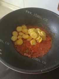 美味的茄汁玉子豆腐做法图解5)