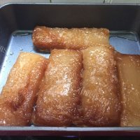 香气浓郁的煎年糕做法图解4)