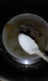 美味雪梨肉饼汤做法图解8)