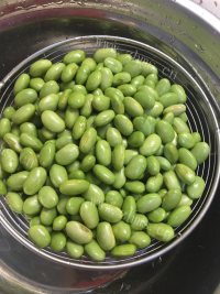 家常菜清炒毛豆做法图解1)