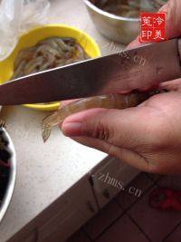 美味的清水虾做法图解3)