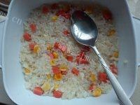 雪人炒饭便当做法图解10)