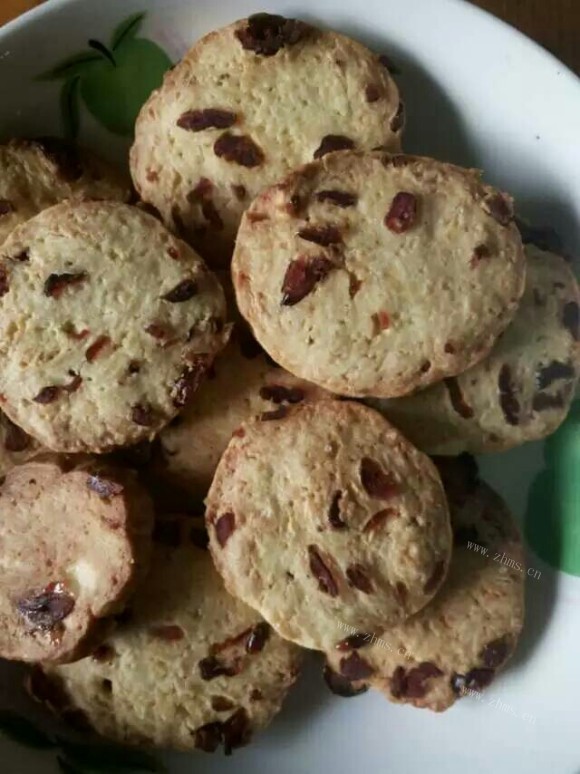 香喷喷的蔓越莓饼干