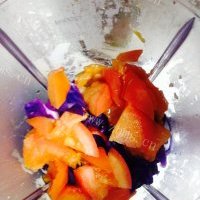 营养番茄紫甘蓝鱼泥的做法图解五